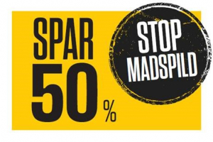 STOP MADSPILD – SKILTE TIL DIN BUTIK