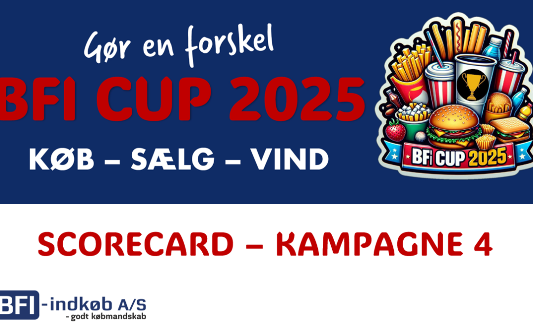 BFI CUP 2025 – SCORECARD K4