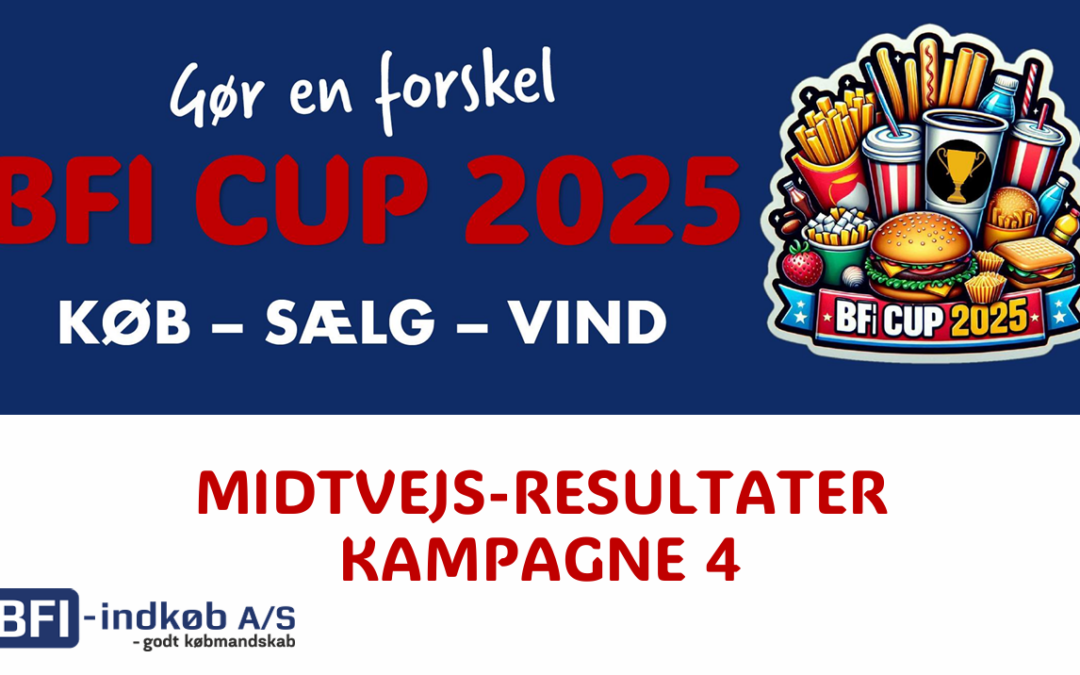 BFI CUP 2025 – MIDTVEJS-RESULTAT K4🏆