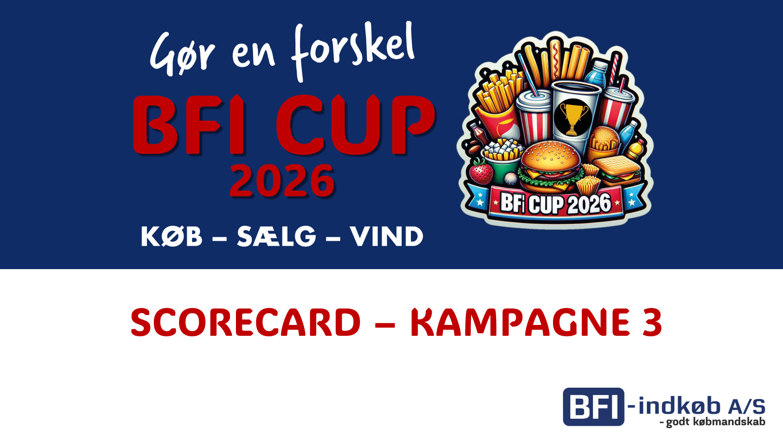 BFI CUP SCORECARD – Kampagne 3/2026