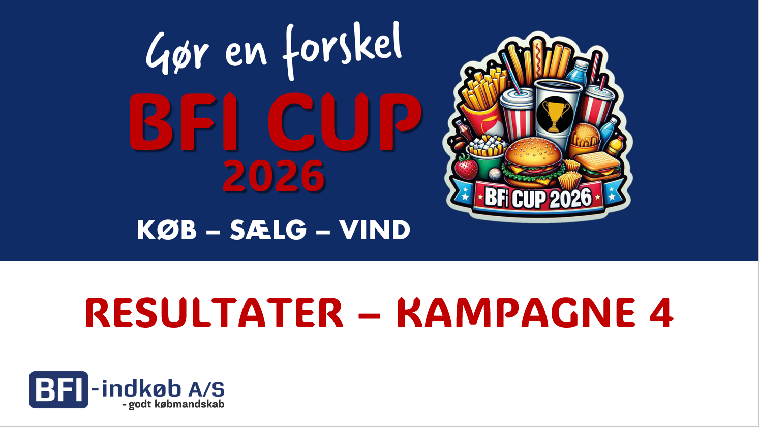 🏆BFI CUP 2026 – Resultater KAMPAGNE 5 samt ÅTD🏆